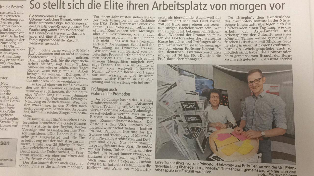 Zum Artikel "Der Arbeitsplatz von morgen"